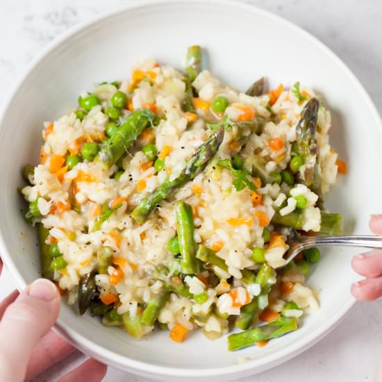 Vegan Primavera Risotto