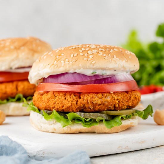 Smoky Chickpea Burgers
