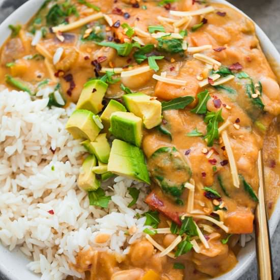 Vegan White Bean Chili