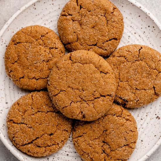 Ginger Molasses Cookies