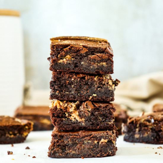 Peanut Butter Brownies