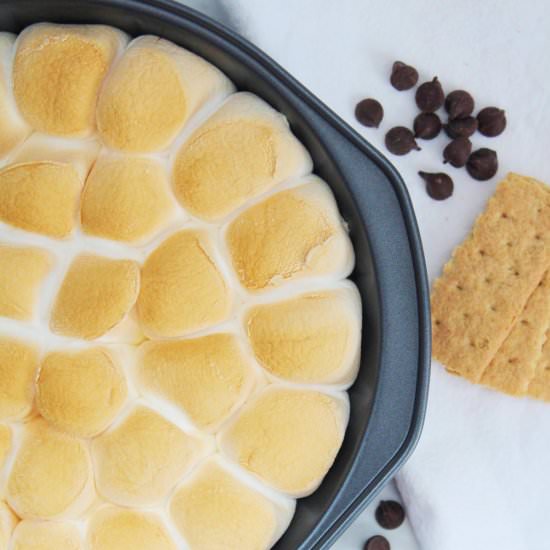 Air Fryer S’mores Dip