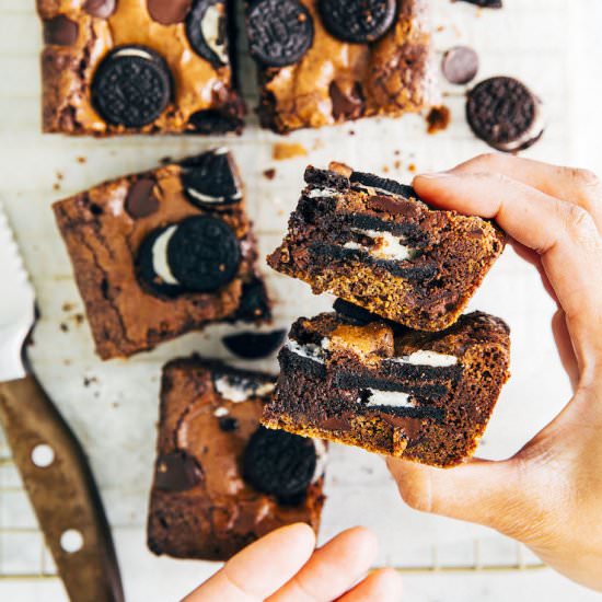 Small Batch Slutty Brownies