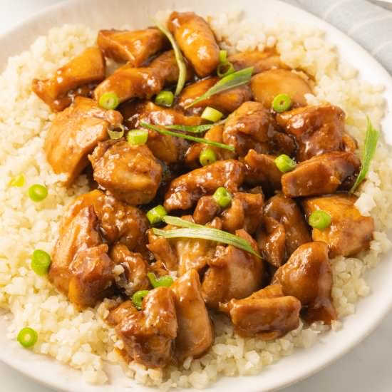 Keto Orange Chicken