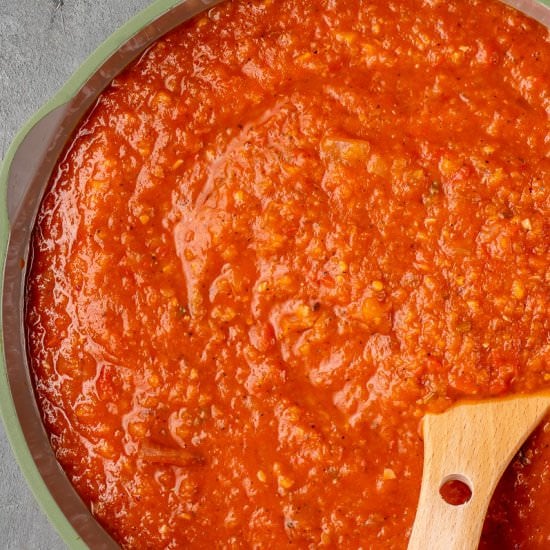 Butternut Squash and Tomato Sauce