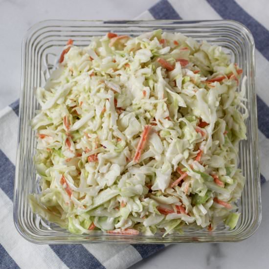 Sweet Creamy Coleslaw