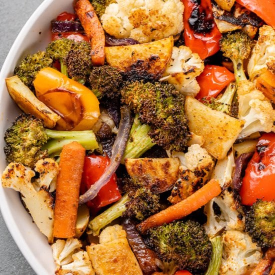 Simple Roasted Vegetables