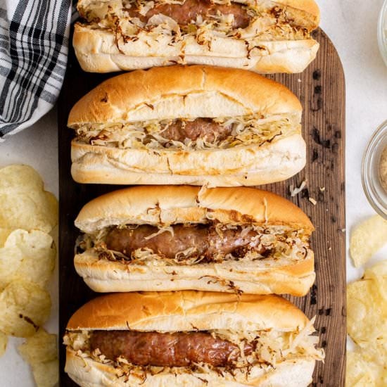 Air Fryer Bratwurst