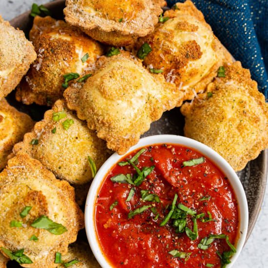 Air Fryer Ravioli