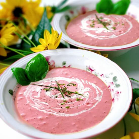 Savory Strawberry Soup