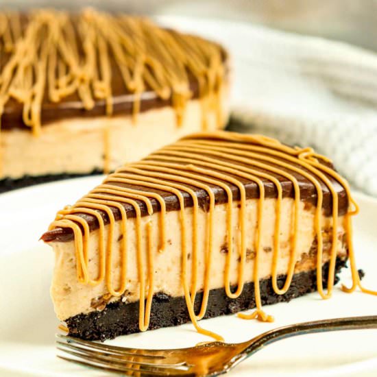 Chocolate Peanut Butter Cheesecake