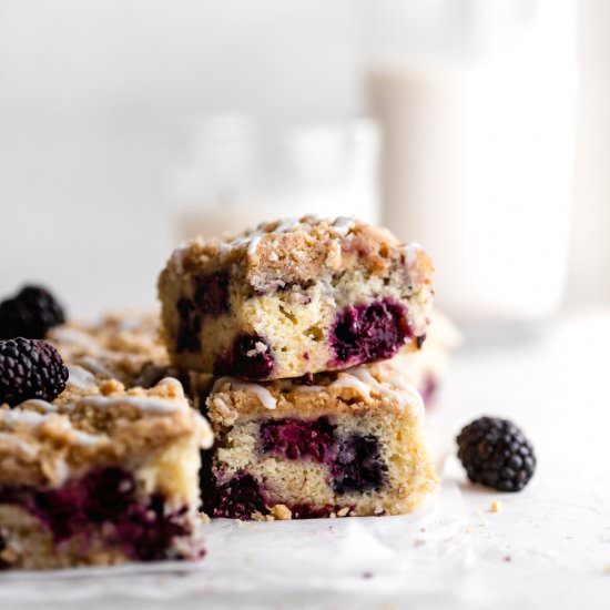 Fresh Blackberry Buckle