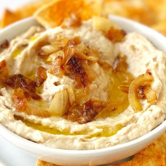 Caramelized Onion Hummus