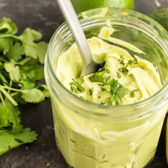 Avocado Lime Crema