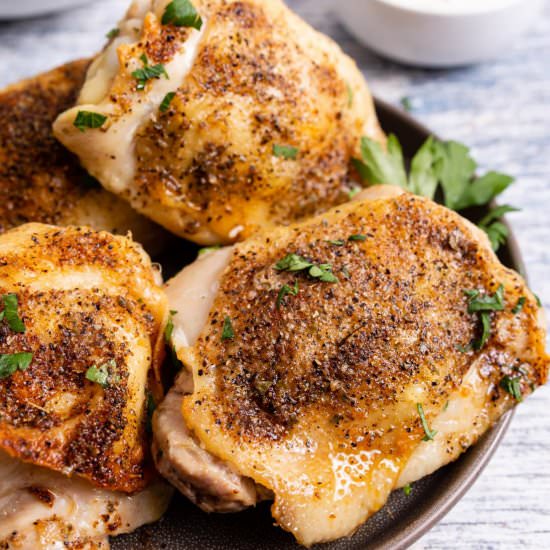 Air Fryer Chicken Thighs