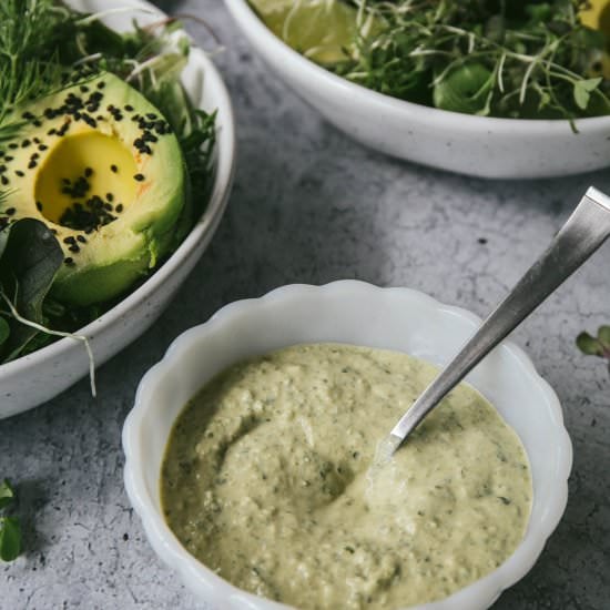 Tahini Green Goddess Dressing