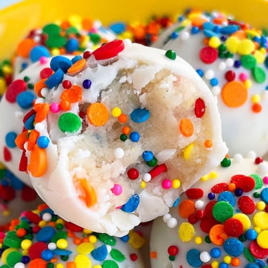 Homemade Cake Truffles