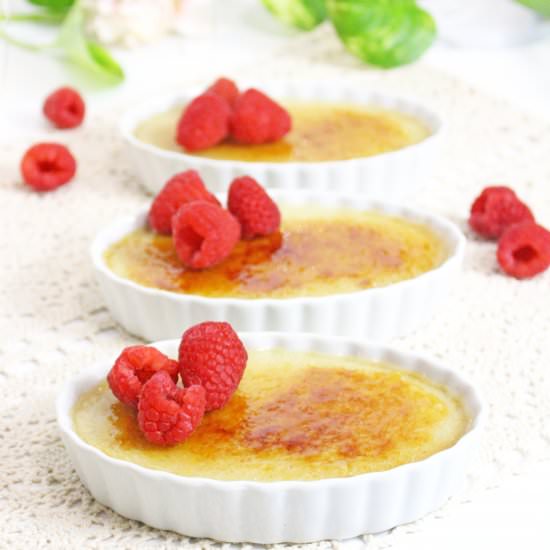 Vegan Creme Brulee