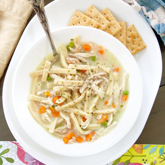 Quick and Easy Chicken Noodle Soup