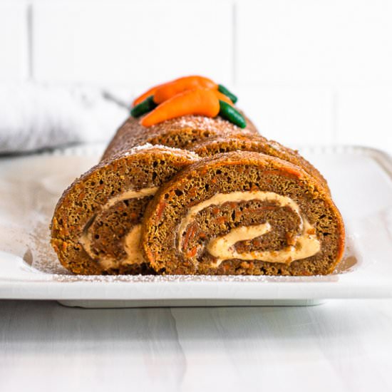 Carrot Cake Roll