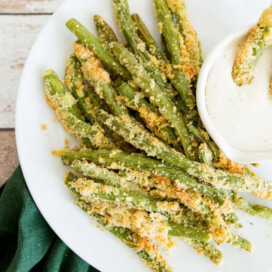 Air Fryer Green Bean Fries