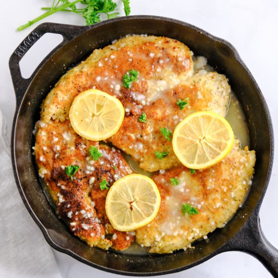 Creamy Lemon Parmsan Chicken