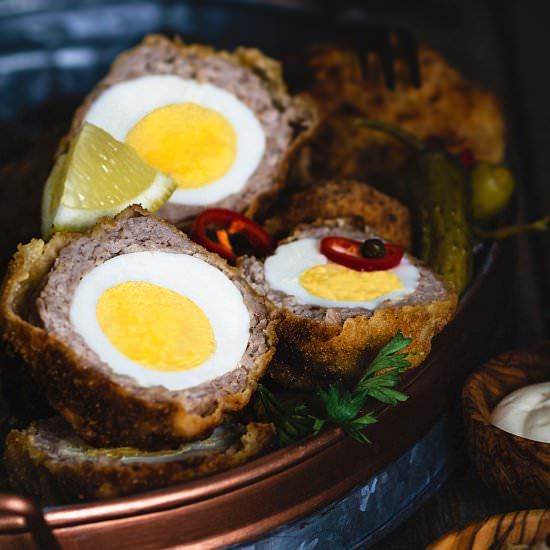 Quick & Easy Air Fryer Scotch Eggs