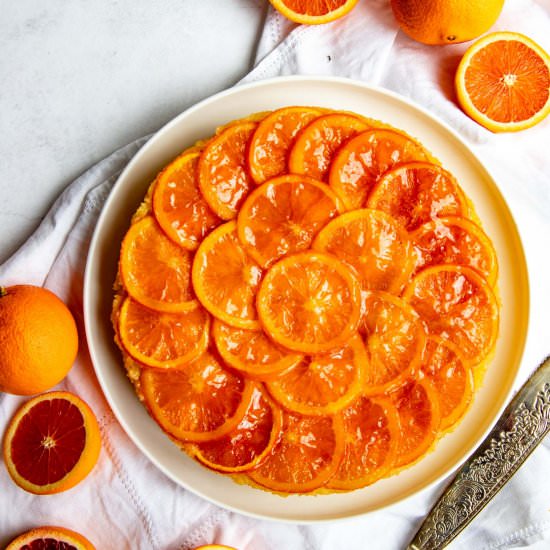 Orange Upside Down Cake