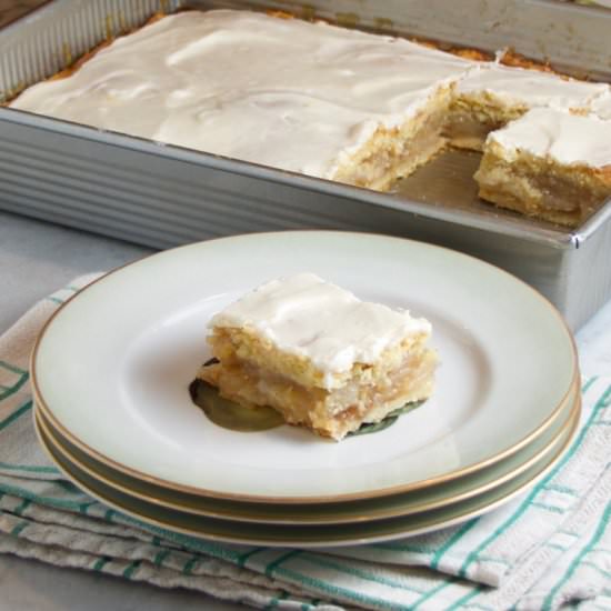 Pear-Apple Pie Bars