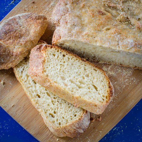 Crock Pot Garlic Parmesan Bread