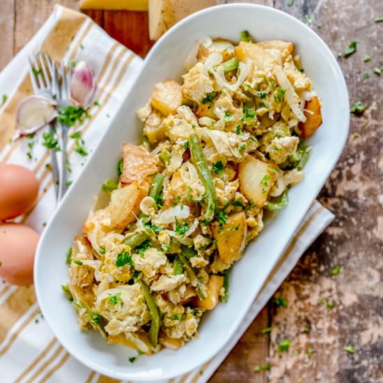 Spanish Poor Man´s Eggs & Potatoes