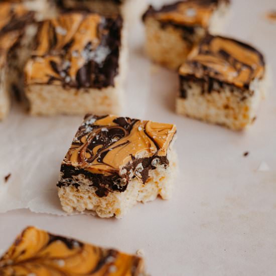 Butterscotch Rice Krispie Treats