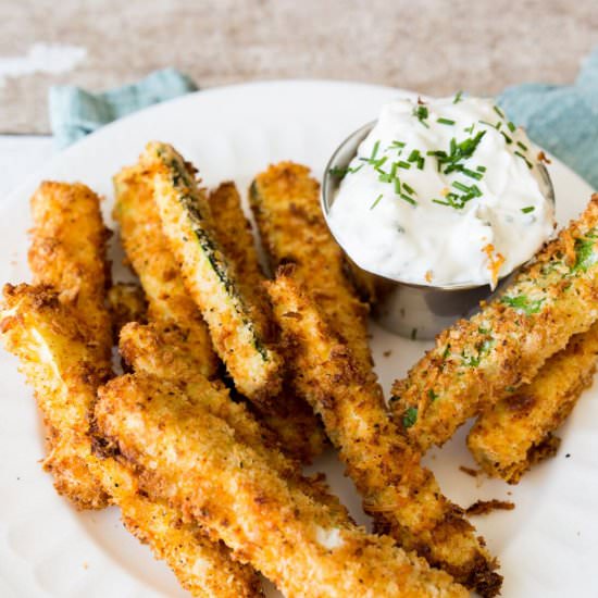 Air Fryer Zucchini Fries