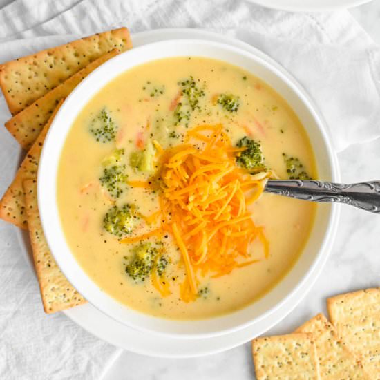 Broccoli Cheddar Soup