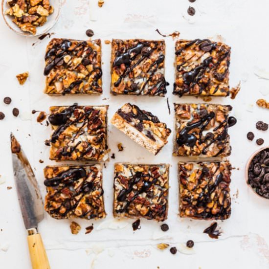 Vegan Magic Cookie Bars