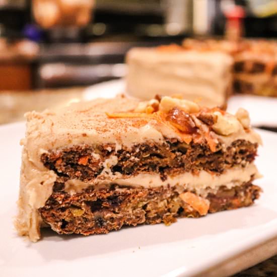 Beet Date Carrot Cake