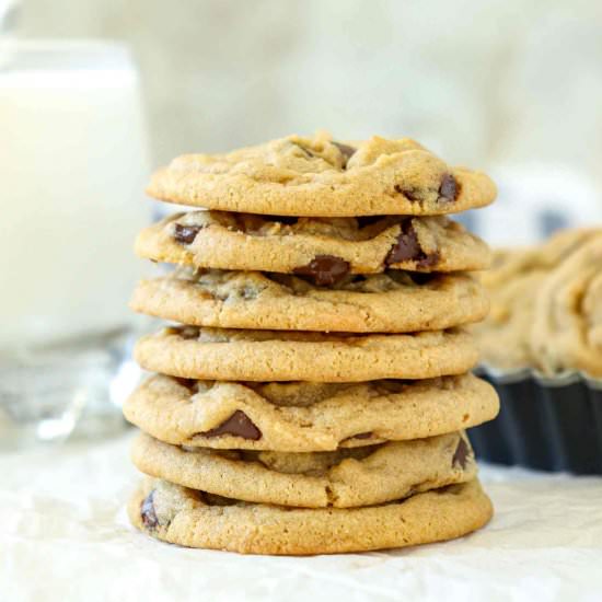 Peanut Butter Chocolate Chip Cookie