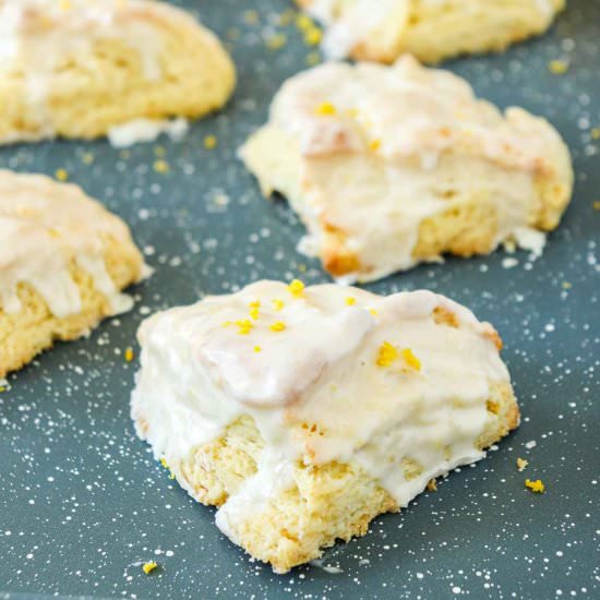 Lemon Cream Scones