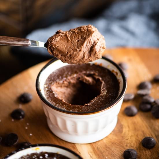 Bailey’s Dark Chocolate Custard