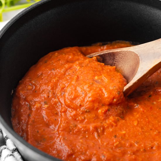 Less Dairy Vodka Sauce