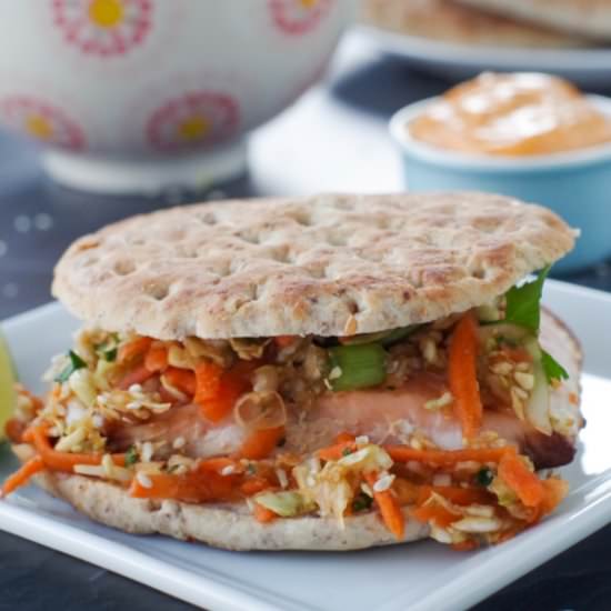 Healthy Salmon Burger
