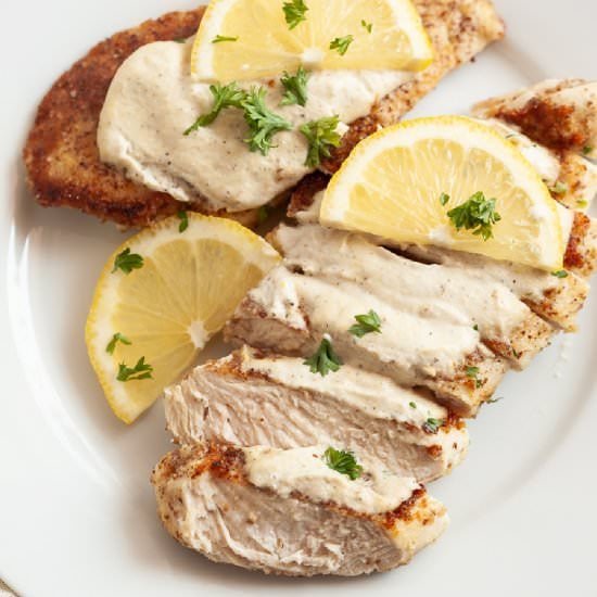Creamy Lemon Chicken (Dairy Free)