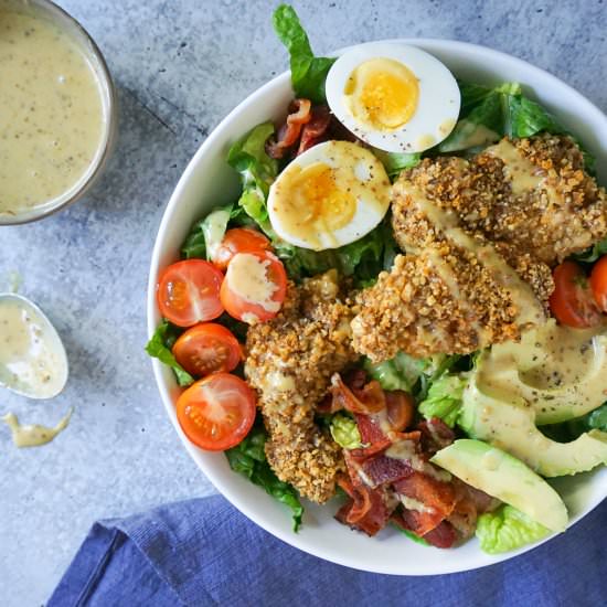 Cobb Salad & Walnut Crusted Tenders