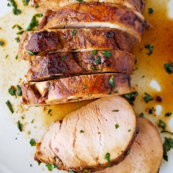 maple chipotle pork tenderloin