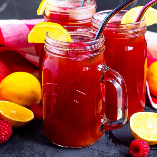 Raspberry Lemon Iced Tea