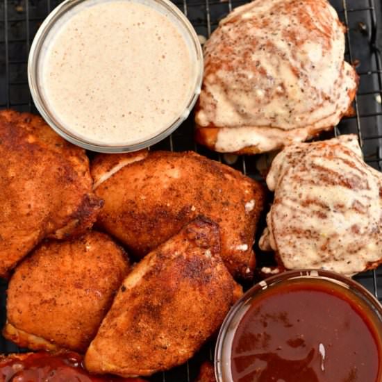 Smoked Chicken Thighs
