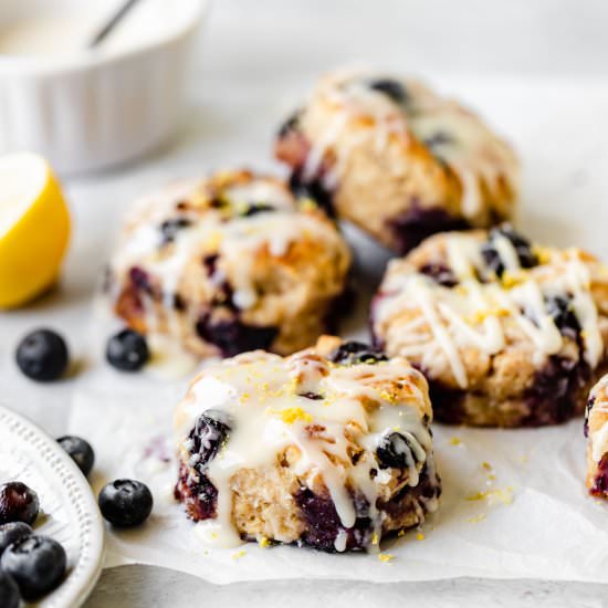 Blueberry Lemon Biscuits