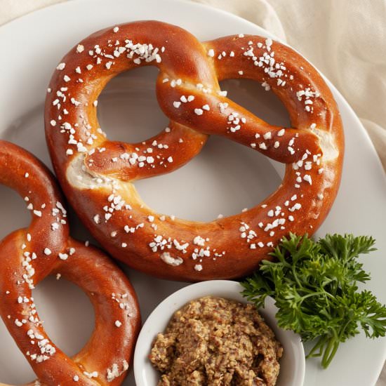 Air Fryer Frozen Soft Pretzels