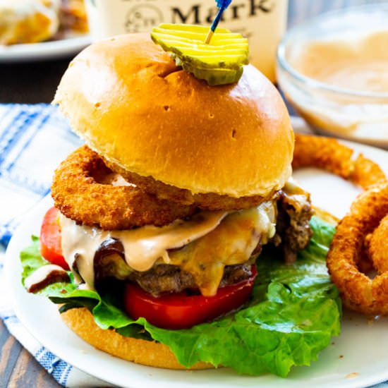 Bourbon BBQ Burgers