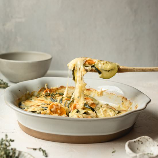 Low-Carb Zucchini Gratin